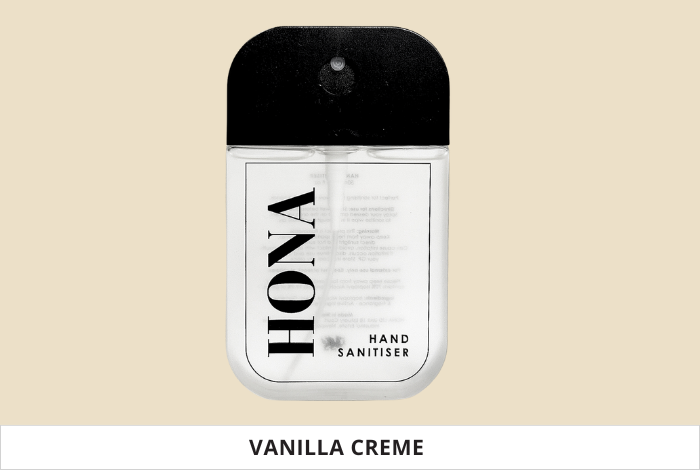 HONA Hand Sanitiser 50ml - Vanilla Creme